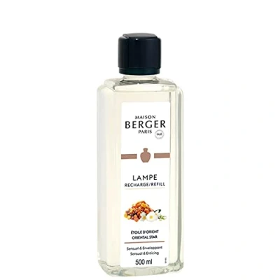 Image of Maison Berger Oriental Star Lamp Refill Ready to Use Perfumes &amp; Purifies Delicate, Even Long Lasting Diffusion 500ml