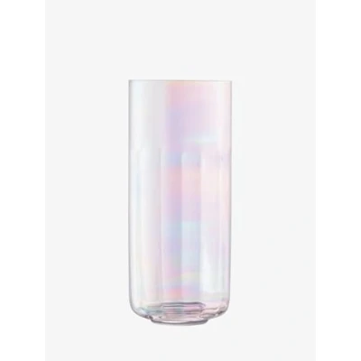 Image of LSA International Pearl Lantern/Vase H28.5cm Mother of 1 Unit Handmade Glass PE37