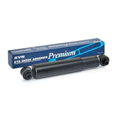 Image of 1128794, 11287943, 1205916, 1206641, 12066411 Shock Absorber KYB Premium 443062 Rear Axle Oil Pressure Telescopic Top eye, Bottom eye