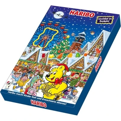 Image of Haribo Advent Calendar Christmas Sweets Gift 2021