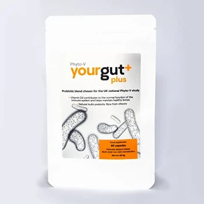 Image of Yourgutplus+ The Probiotics of a Live Yogurt with Vitamin D (1 Pack)