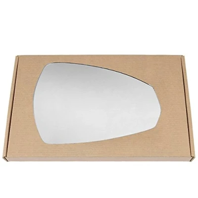 Image of Less4spares Wing Mirror Glass Right Compatible with Audi A3 2012 2020 STICK ON Driver Off Side Convex
