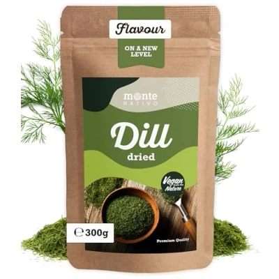 Image of Dill Tips Monte Nativo (300 g) Dried and Ruled Perfect for Cooking in Premium Quality Gently Spices