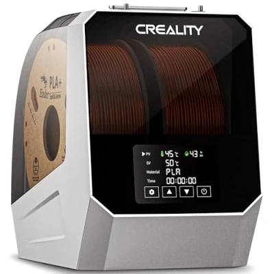 Image of Creality Space Pi Filament Dryer Plus, Dual Spool 3D Printer Box with PTC Heater, 360 Fast Heating, Dehydrator Storage Fan for PLA PETG ABS Nylon PA TPU Material