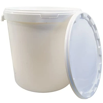 Image of 30 Litre Food Grade Plastic Bucket With Lid