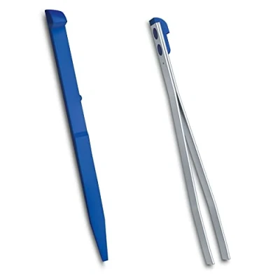 Image of Victorinox Blue toothpick + tweezers spares for LARGE 91mm swiss army knife