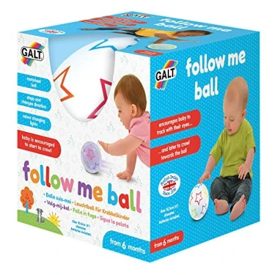 Image of Galt Toys, Follow Me Ball, Baby Sensory Ages 6 Months Plus