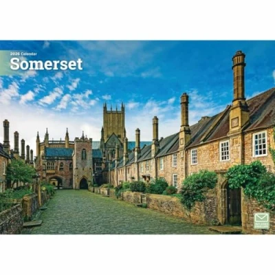 Image of Somerset A4 Calendar 2026