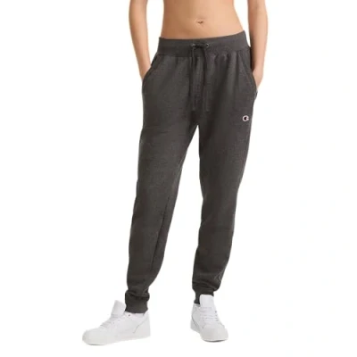Image of Champion Women&#039;s Powerblend Jogger Sweatpants, Granite Heather, S