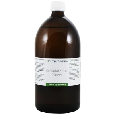 Image of Colloidal Silver 30 ppm 33.8 Fl Oz 1000 ml Heiltropfen®