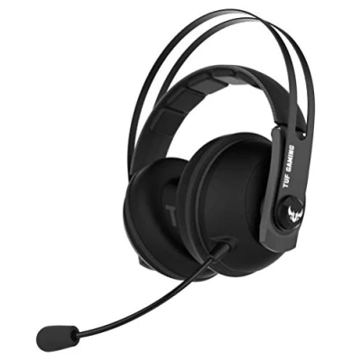 Image of ASUS TUF Gaming H7 Gun Metal Headset with 53mm Essence drives, Tough stainless steel headband and virtual 7.1 surround for PC PS4