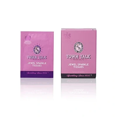 Image of Town Talk Jewel Sparkle Tissue Sachets (pack of 10)