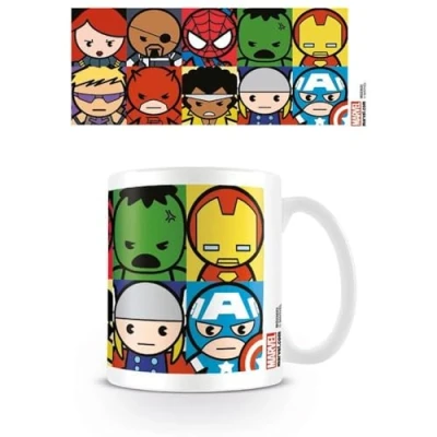 Image of Pyramid International Marvel MG23623 Kawaii Characters Mug, Ceramic, Multi Colour