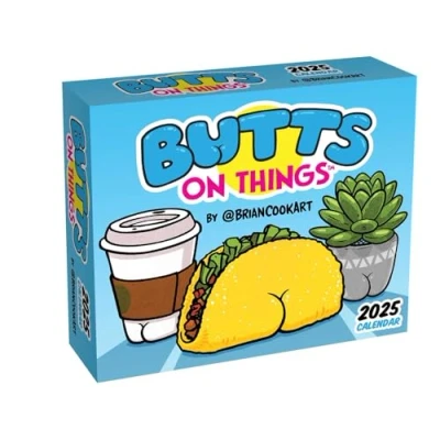 Image of Butts on Things 2025 Day to Calendar