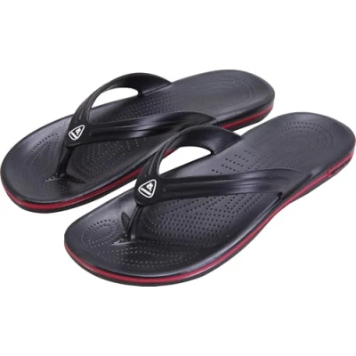 Image of Cressi Unisex Gummy New generation Beach Sea flip flops, Black, 39 40 EU UK