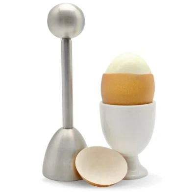 Image of Impeccable Culinary Objects (ICO) ICO013 Stainless Steel Topper and Egg Opener, 1 Items