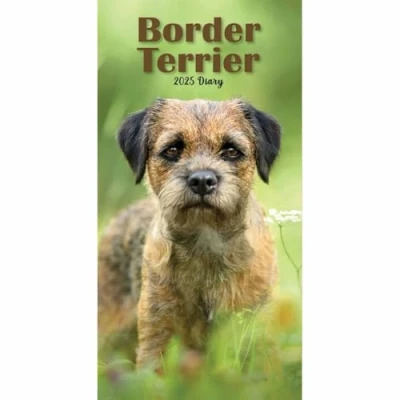 Image of Carousel Calendars Border Terriers Slim Diary 2025 (PFP)