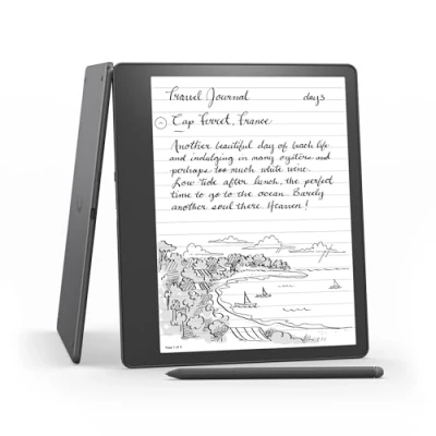 Image of Kindle Scribe (32 GB), the first and digital notebook, all in one, with a 10.2&quot; 300 ppi Paperwhite display, includes Premium Pen