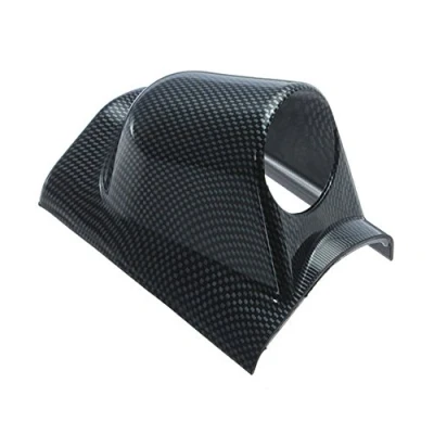 Image of Mintice™ 2&quot; 52mm Carbon Fiber Universal One Single Hole Dash Dashboard Gauge Pod Mount Holder Meter Side