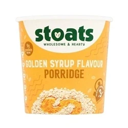 Image of Stoats Golden Syrup Porridge Pots 60g (16 pack)