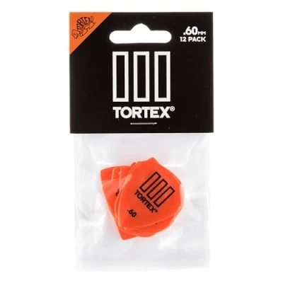 Image of Jim Dunlop 462P.60 Tortex III Player Pack (Pack of 12)