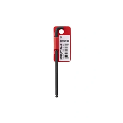 Image of BONDHUS, SBL4MM Stubby Long Series BALLEND HEX Key, 4MM, 16560