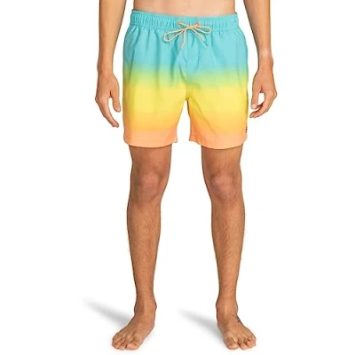 Image of Billabong All Day Fade Layback 16&quot; Swim Shorts for Men