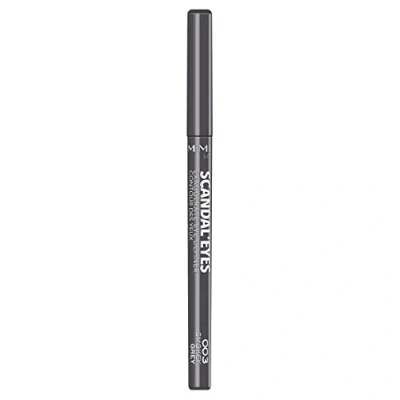 Image of Rimmel Scandaleyes Exaggerate Eye Definer, 003 Smokey Grey, 0.35g