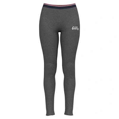 Image of odlo Women Functional Underwear Long Pants ACTIVE WARM ORIGINALS ECO, steel grey melange, L