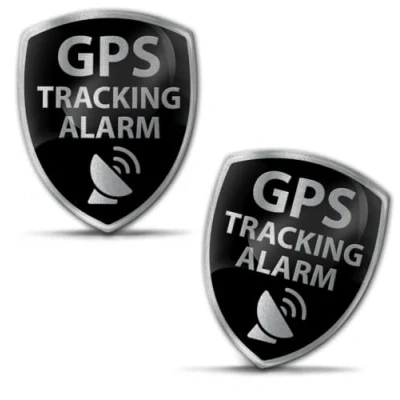 Image of Biomar Labs 2 x 3D Gel Silicone GPS Tracking Alarm Stickers Car Motorcycle Bike Window Phone Laptop PC Tablet Door KS 72