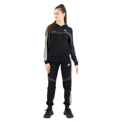 Image of adidas Sportswear Boldblock Tracksuit SET Tracksuit, Women&#039;s, Size: Small, Black/white