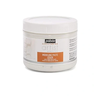 Image of Pebeo 521800 500 ml Light Modeling Paste, White