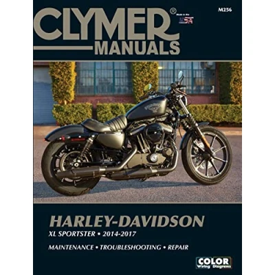 Image of Harley Davidson XL Sportster (14 17) Clymer Repair Manual