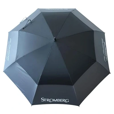 Image of Stromberg 68&quot; Double Canopy Golf Umbrella Windproof Resilient 68 Inch UV Protection Lightweight Trolley