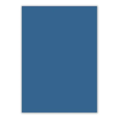 Image of FarbenFroh 50 Sheets A5 Paper Sheet Flat Royal Blue 240gsm 14.8 x 21cm Craft Colour Photo Card Color