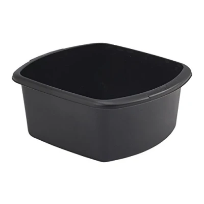 Image of Whitefurze Small Rectangular Bowl, Black