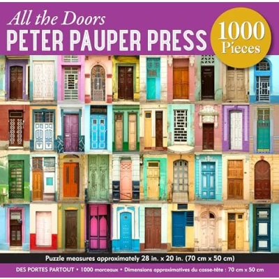 Image of All The Doors 1000 Piece Jigsaw Puzzle