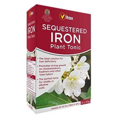 Image of Vitax 5SQI20 2 x 20 g 10.0 4.0 17.0 cm Sequestered Iron Plant Tonic