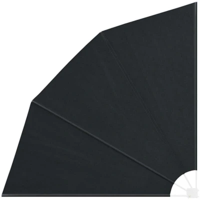 Image of vidaXL Balcony Privacy Screen Folding Manual Anthracite 210 x cm Fabric