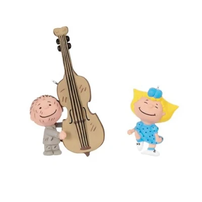 Image of Hallmark Keepsake Mini Christmas Ornaments 2024, The Peanuts Gang Sally and Pigpen, Set of 2, Gifts for Fans