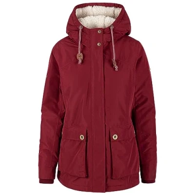 Image of Trespass Womens Waterproof Jacket Hooded Padded Fleece Lined Token