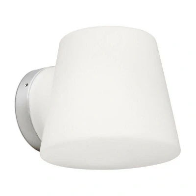 Image of Bianca Wall Light with Shade Chrome, G9, IP44
