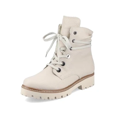 Image of Rieker Women&#039;s Z5724 Fashion Boot, Beige, 6 UK
