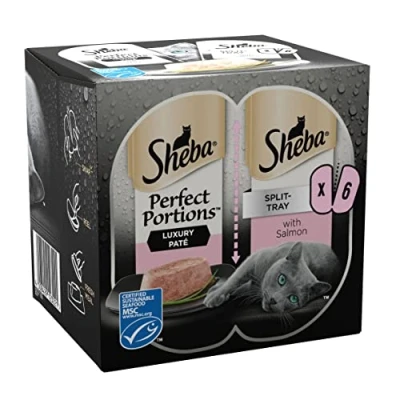 Image of Sheba Perfect Portions with Salmon in Loaf 3x (2 x 37.5 g)