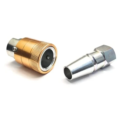 Image of AIR BRAKE COUPLING &#039;C&#039; MALE &amp; FEMALE SET with M22 x 1.5 THREAD EMERGENCY/SERVICE LINE
