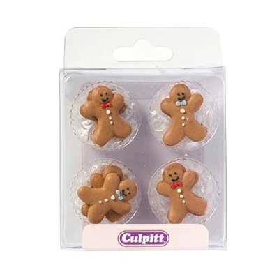 Image of Gingerbread Cake and Cupcake Toppers