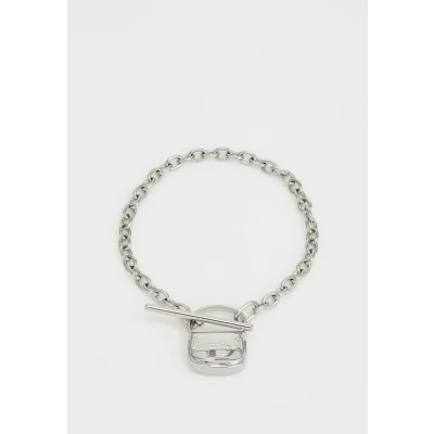 Image of Diesel Men&#039;s Silver Tone Stainless Steel Bracelet, DX1592040