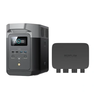 Image of Ef Ecoflow 800W Alternator Charger, 3 in 1 Fast dc Charger for delta 2, Vehicle Battery Maintainer &amp; Jump Starter 8x Faster Than Cigarette