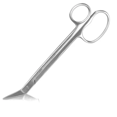 Image of Shehadeh Toenail Scissors Extra Long 18.5 cm Nail for Toenails with Micro Teeth Stainless Steel