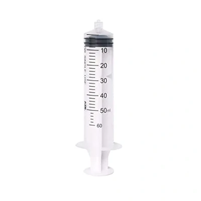 Image of 1 Pack 50ml Luer Lock Syringe, Plastic Syringes with Tip No Needle for Scientific Lab